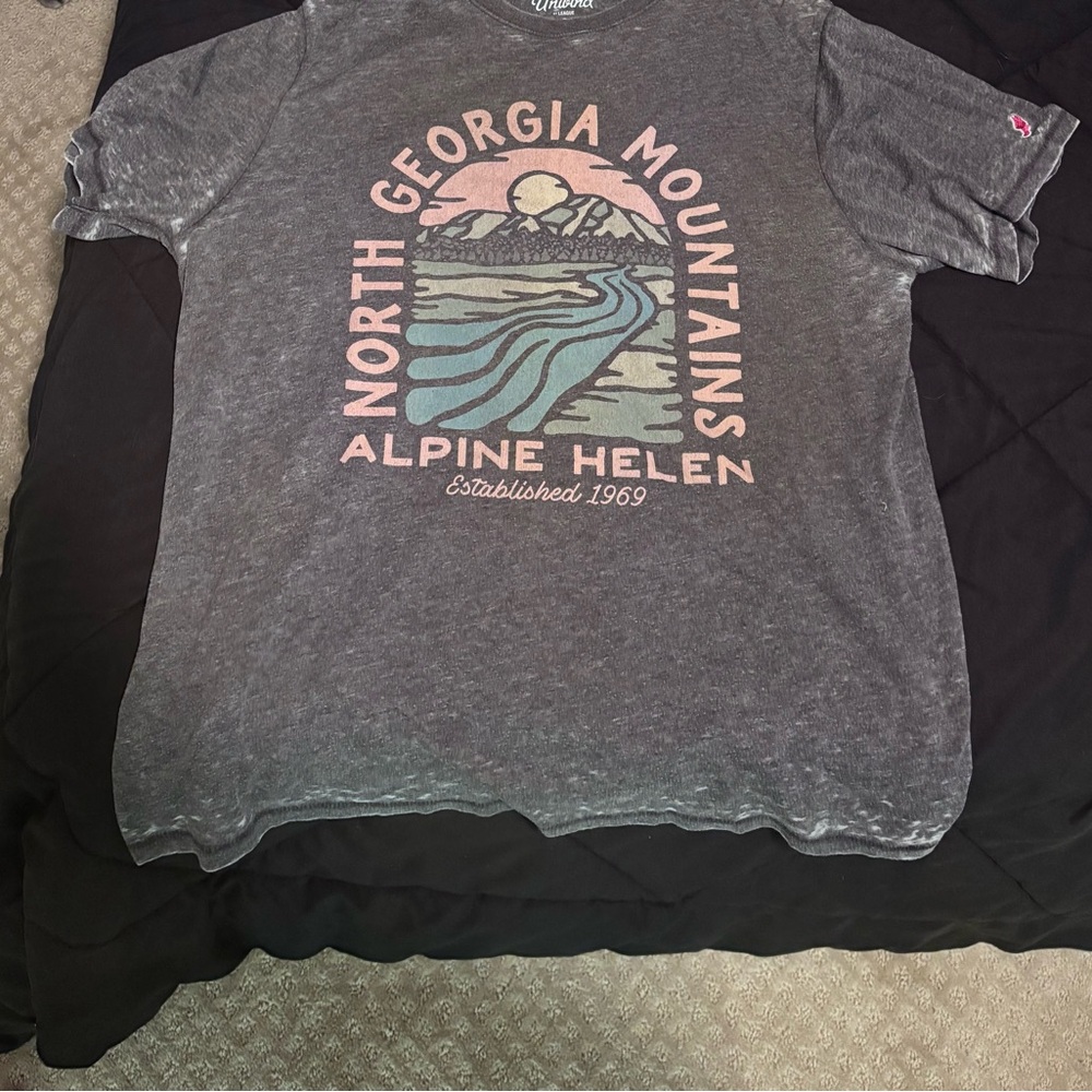 League Gray Graphic Tee - North Georgia Mountains